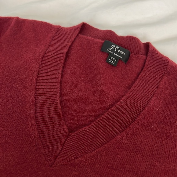 J. Crew 100% cashmere v-neck sweater XXS - Picture 12 of 14